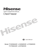 Hisense LC50D6EWD Manual de usuario