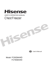 Hisense FC50D6AWD Guía del usuario
