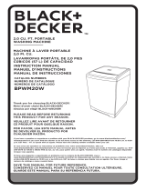 BLACK+DECKER BPWM20W Manual de usuario