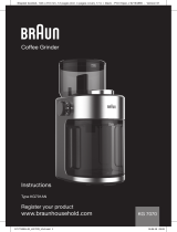 Braun Burr  El manual del propietario