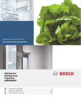 Bosch Benchmark B30IR905SP Guía del usuario