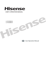 Hisense LCR44D6NSE Manual de usuario