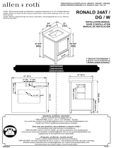 Allen + Roth RONALD-24AT Guía de instalación