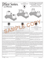 Pfister LG143-5000-2L Guía de instalación