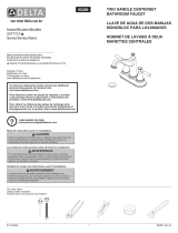 Delta Faucet 25777LF-BL Manual de usuario