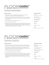 FloorComfort Floor Comfort Advanced Underlayment Manual de usuario