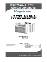 Keystone KSTAW25C Instrucciones de operación