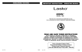 Lasko 7050 Manual de usuario