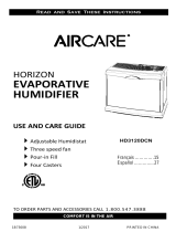 Aircare HD3120DCN Manual de usuario