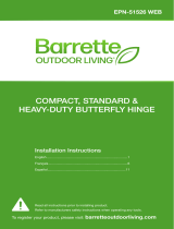 Barrette Outdoor Living 73025669 Instrucciones de operación
