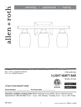Allen + Roth 37484 Guía de instalación