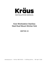 KRAUS KWT310-33 Guía de instalación