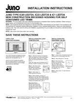 Juno IC1LEDT24 Manual de usuario