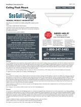 Sea gull lighting 77063EN3-839 Guía de instalación