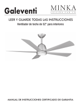 Minka Ceiling Fan Co. 84037 Guía de instalación