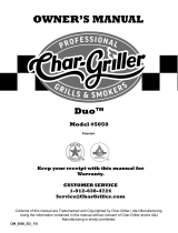 Char-Griller 5050 Instrucciones de operación