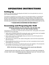 King-Griller 3018 Instrucciones de operación