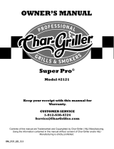 Char-Griller 2121 Manual de usuario