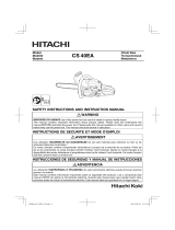 Hitachi CS 40EA Manual de usuario