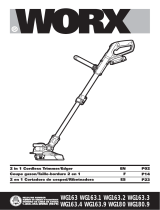 Worx WG163.3 Manual de usuario