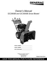 Generac GC3000B El manual del propietario