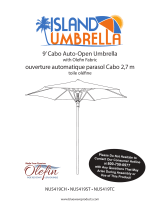 Blue Wave Island Umbrella NU5419CH Manual de usuario
