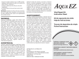 Aqua EZ VR8140 Instrucciones de operación