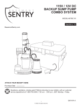 Basement Sentry 12V DC Instrucciones de operación