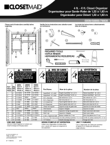 ClosetMaid 8808 Guía de instalación