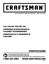 Craftsman CMXEVCVVJC809 Manual de usuario