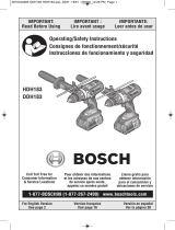 Bosch HDH183-B24 El manual del propietario