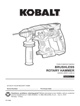Kobalt KRH 124B-03 Manual de usuario