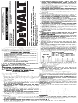 DeWalt D28605 Manual de usuario