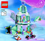 Lego Elsa s Sparkling Ice Castle 41062 El manual del propietario
