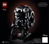 Lego SW TIE FIGHTER HELMET 75274 Manual de usuario