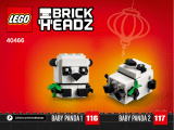 Lego 40466 BrickHeadz Building Instructions