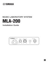 Yamaha MLA-200 Guía de instalación
