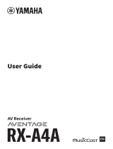 Yamaha RX-A4A Guía del usuario