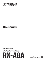 Yamaha RX-A8A Guía del usuario