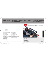 Belkin F8V3080 - TuneCast II Mobile Transmitter Manual de usuario