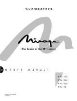 Mirage FRx-S12 El manual del propietario