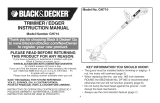 Black & Decker GH710 Manual de usuario