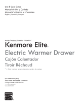 Kenmore Elite 30'' Warming Drawer - Stainless Steel El manual del propietario