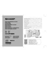 Sharp CD-XP300 - Compact Stereo System Especificación