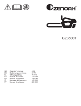 Zenoah GZ3500T Instrucciones de operación