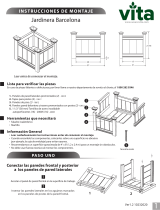 Vita CLASSIC Barcelona Planter Box Instrucciones de operación