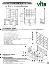 Vita CLASSIC Huron Planter Box & Trellis Instrucciones de operación