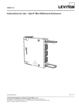 Leviton 5WMNT-1C Instruction Sheet