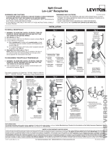 Leviton MT162-1CR Instruction Sheet