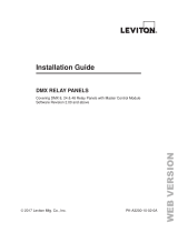 Leviton DMX Serie Guía de instalación